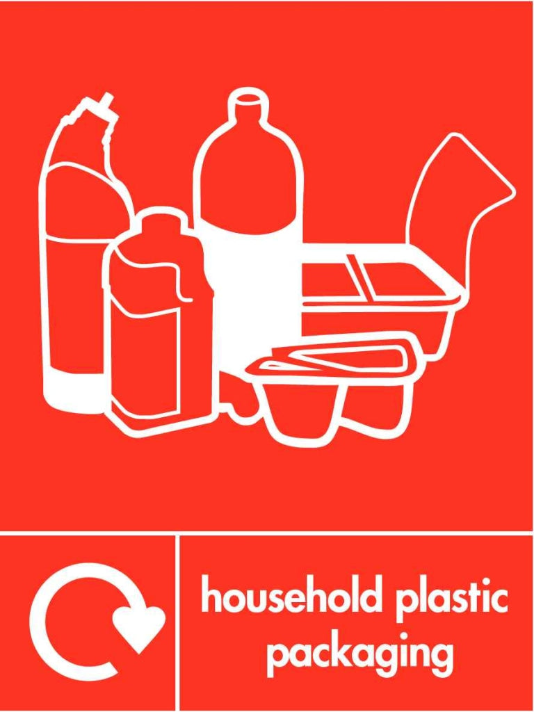 household plastic packaging - Safety Decals Ltd