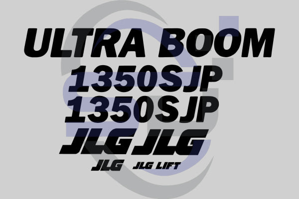 JLG 1350SJP Cosmetic Decal Kit, Sticker Kit - Safety Decals Ltd