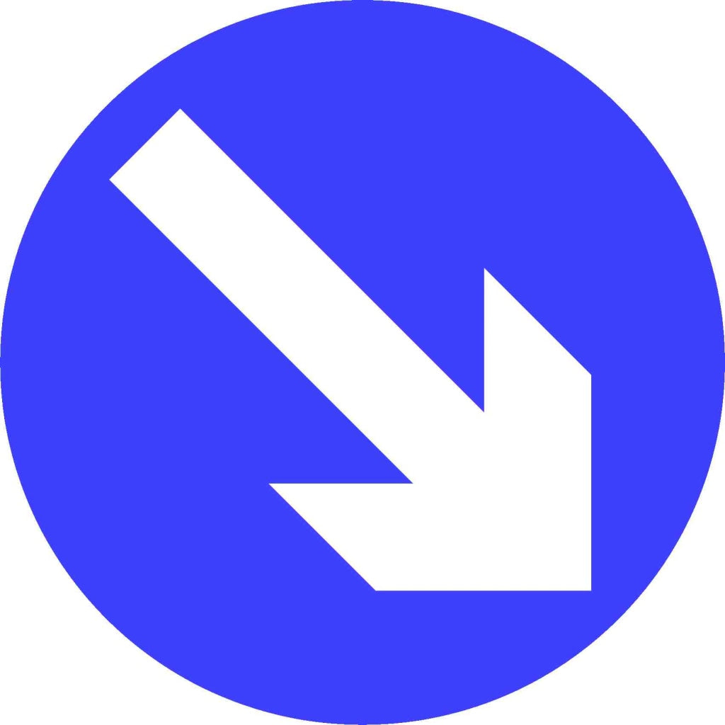 keep right - Safety Decals Ltd