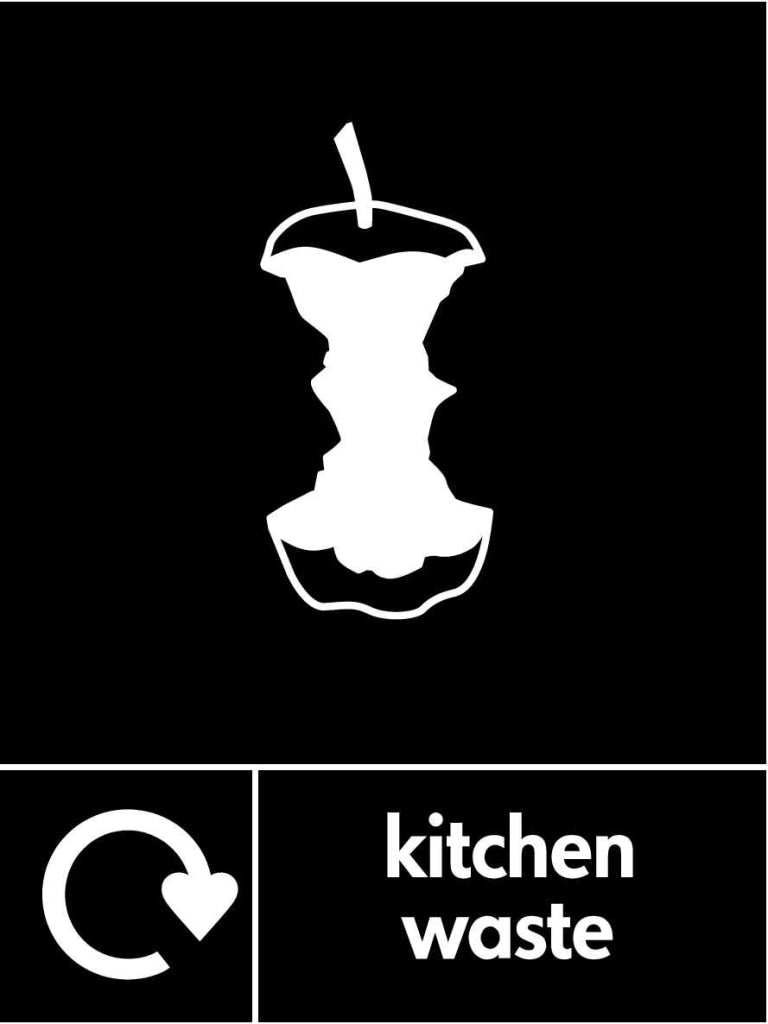 kitchen waste - Safety Decals Ltd