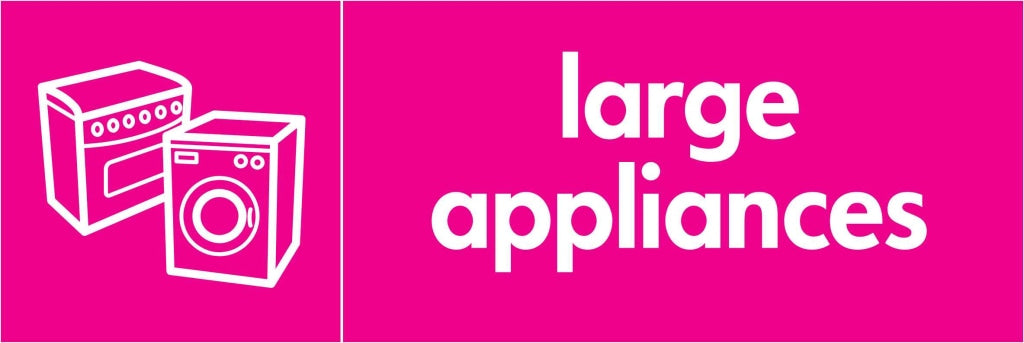 Large Appliances - Safety Decals Ltd