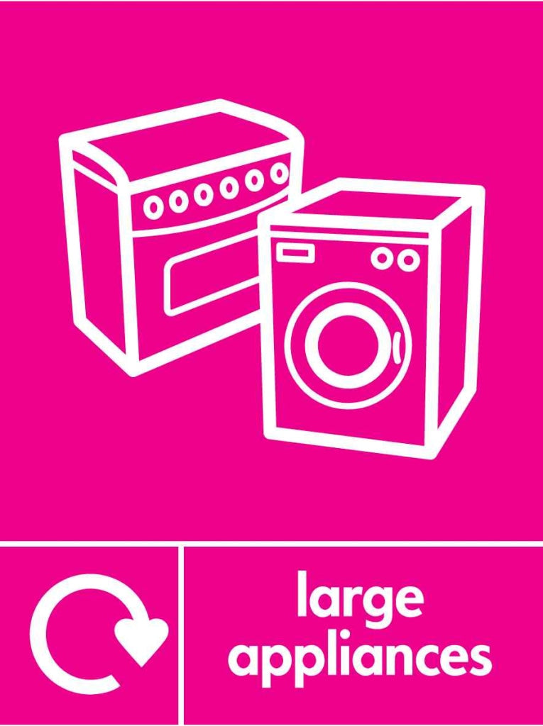 large appliances - Safety Decals Ltd