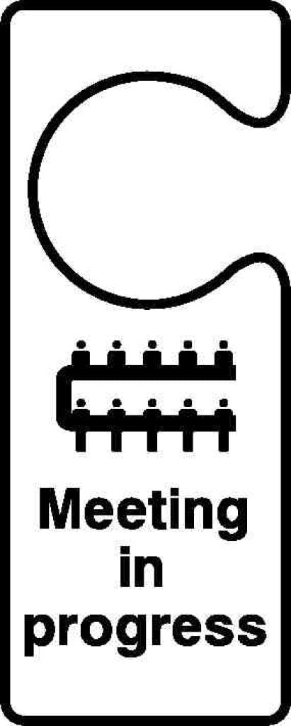 Meeting in progress - Safety Decals Ltd