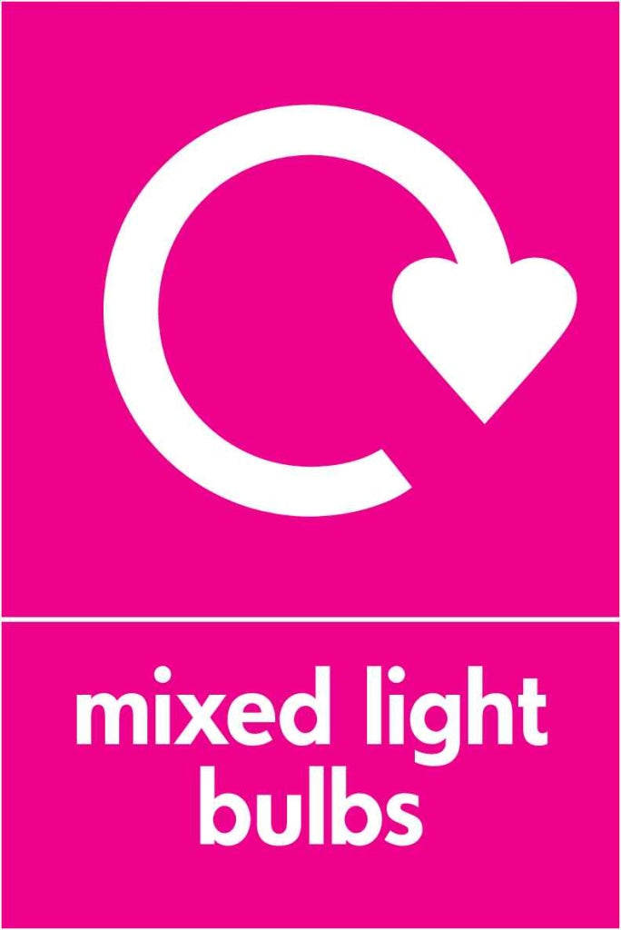 mixed light bulbs - Safety Decals Ltd