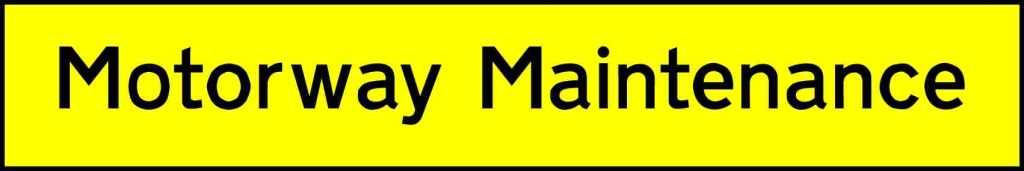 motorway maintenance - Safety Decals Ltd