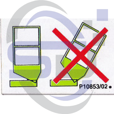 NiftyLift Single Decal P10853/02 - Safety Decals Ltd