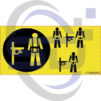 NiftyLift Single Decal P14883/02 - Safety Decals Ltd