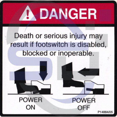 NiftyLift Single Decal P14884/05 - Safety Decals Ltd