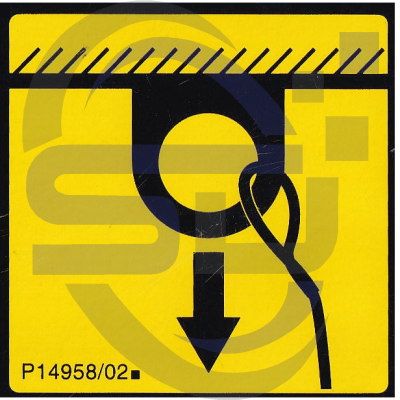 NiftyLift Single Decal P14958/02 - Safety Decals Ltd