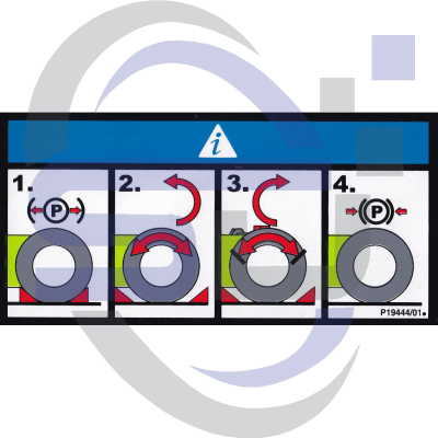 NiftyLift Single Decal P19444/01 - Safety Decals Ltd