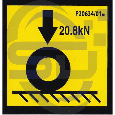 NiftyLift Single Decal P20634/01 - Safety Decals Ltd