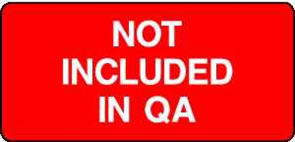NOT INCLUDED IN QA - Safety Decals Ltd