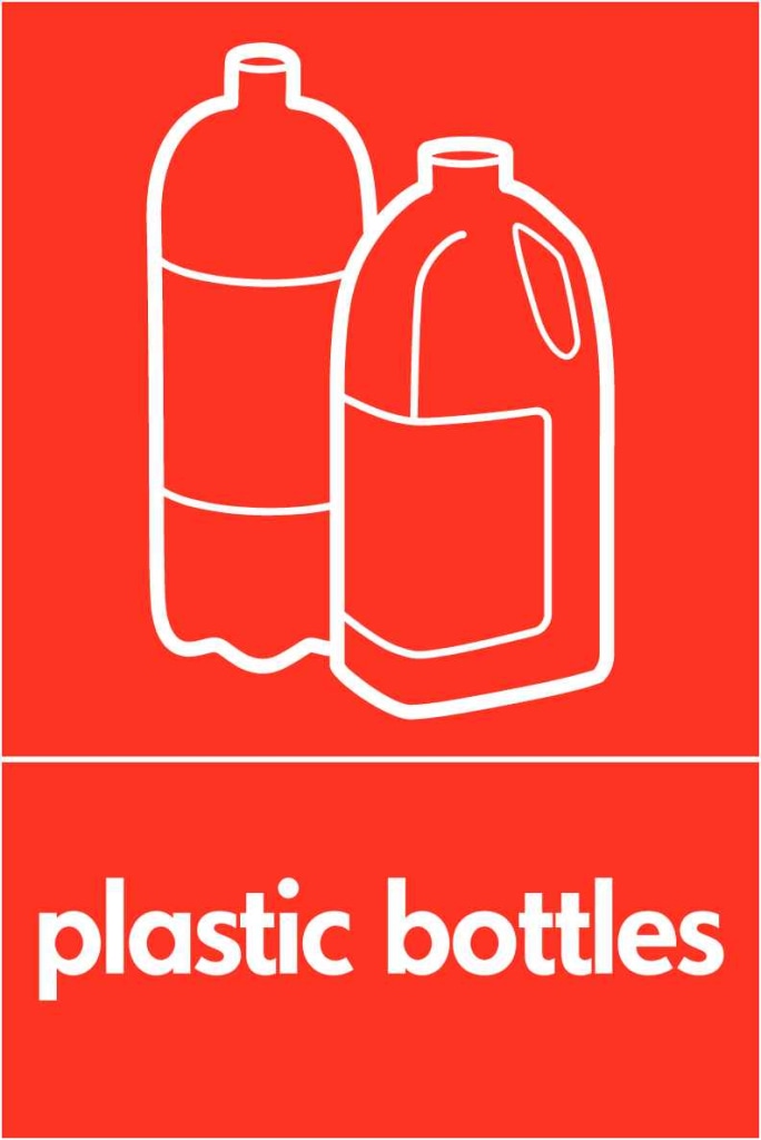plastic bottles - Safety Decals Ltd