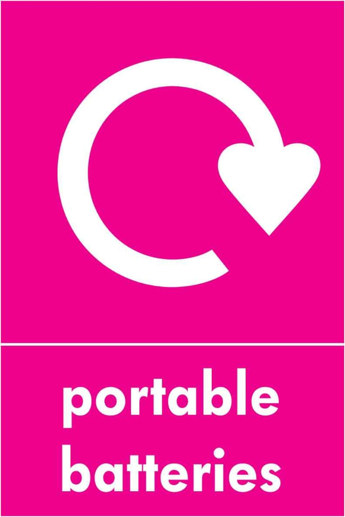 portable batteries - Safety Decals Ltd