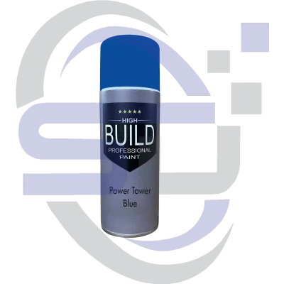 Power Tower Blue Spray Paint - Safety Decals Ltd