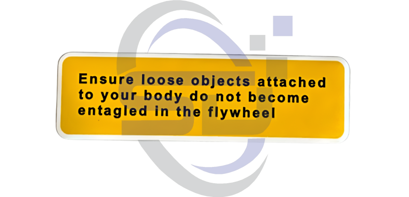 Power Tower, Ensure Loose Objects attached, Single Decal, SAF1066 - Safety Decals Ltd