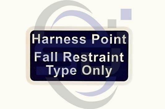 Power Tower, Harness Point, Single Decal, SAF1057 - Safety Decals Ltd