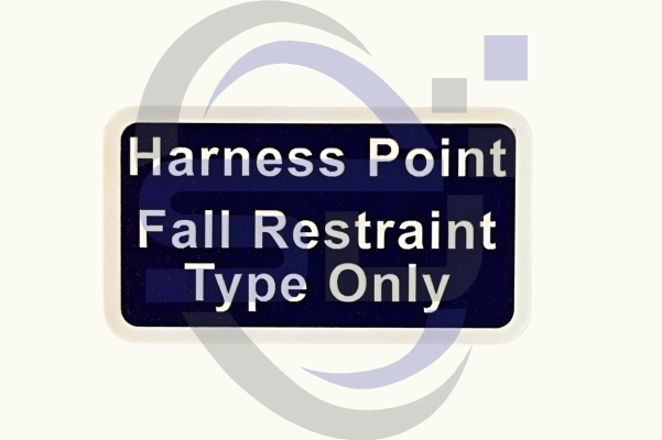 Power Tower, Harness Point, Single Decal, SAF1057 - Safety Decals Ltd