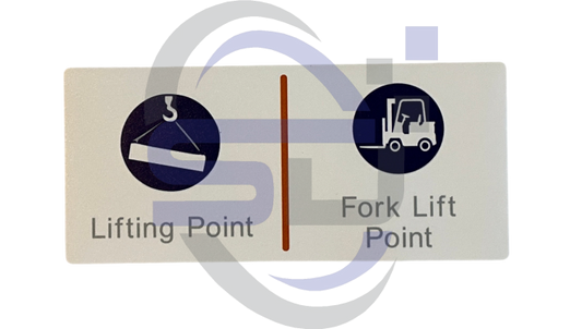 Power Tower, Lifting Point, Single Decal, SAF1049 - Safety Decals Ltd