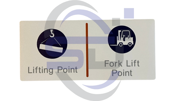Power Tower, Lifting Point, Single Decal, SAF1049 - Safety Decals Ltd