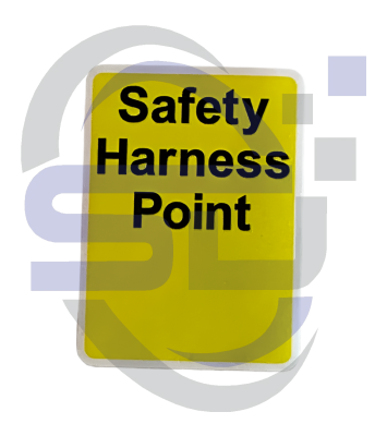 Power Tower, Safety Harness Point, Single Decal, SAF1075 - Safety Decals Ltd