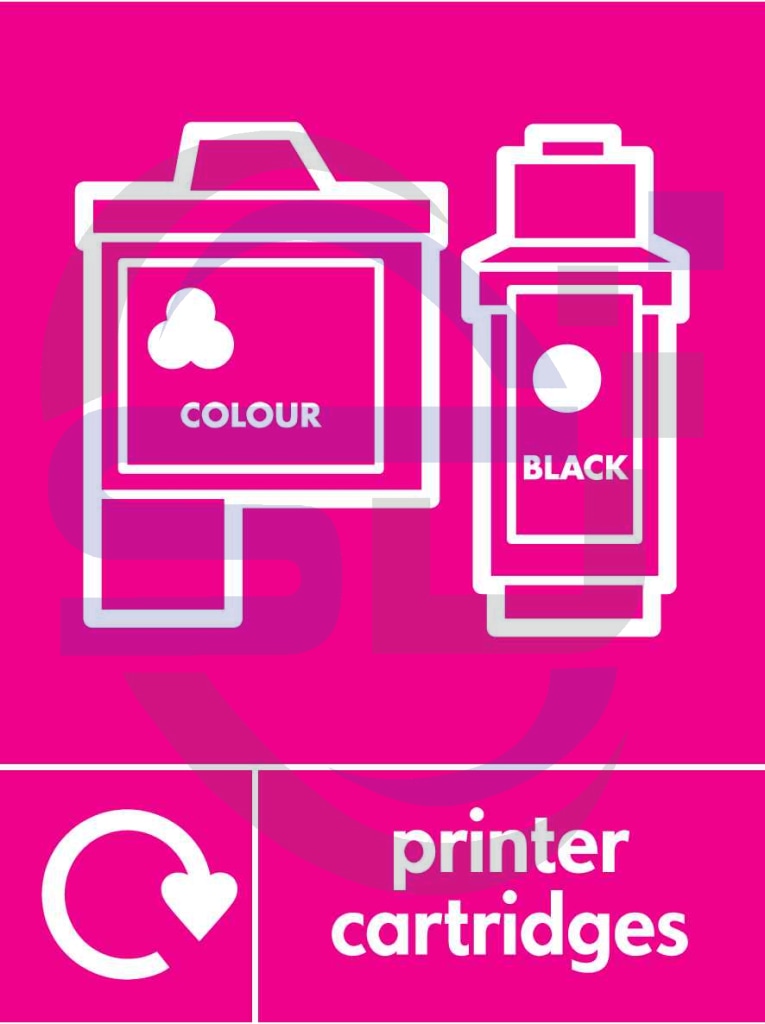printer cartridges - Safety Decals Ltd
