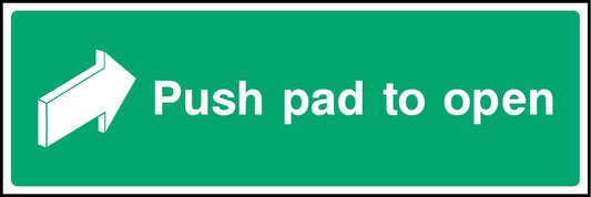 Push Pad To Open