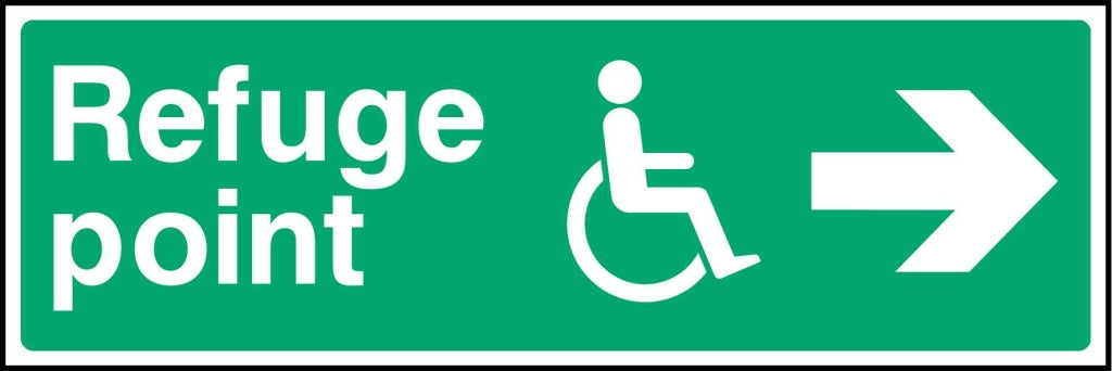 Refuge point - Safety Decals Ltd