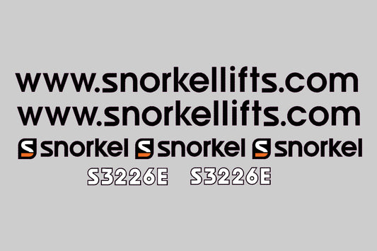 Snorkel S3226E Cosmetic Decal Kit