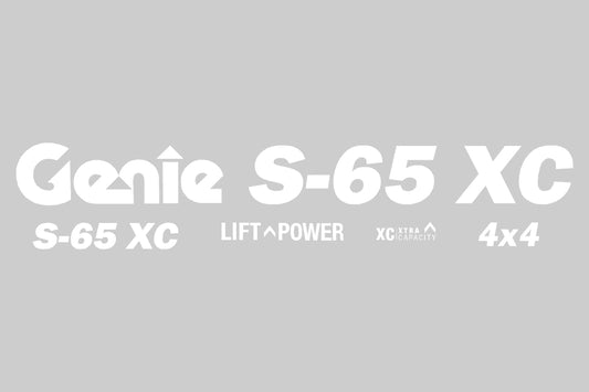 Genie S65X Cosmetic Decal, Decal Kit