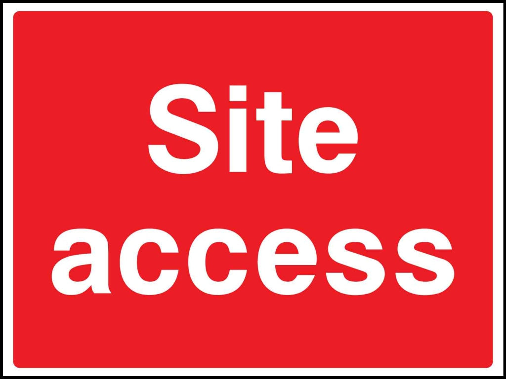 site access - Safety Decals Ltd