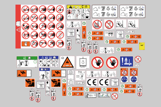 Skyjack SJ3219 Safety Decal Kit, 2020-2023