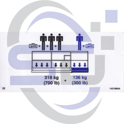 Skyjack Single Decal 142168_AA - Safety Decals Ltd