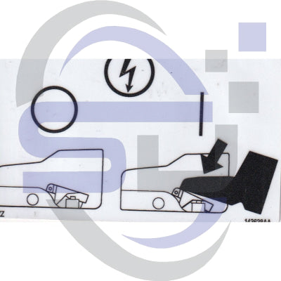 Skyjack Single Decal 143638_AA - Safety Decals Ltd