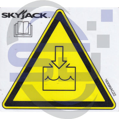 Skyjack Single Decal 163095_ACZZ - Safety Decals Ltd