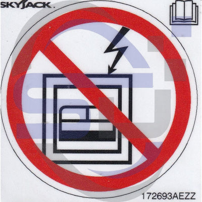 Skyjack Single Decal 172693_AEZZ - Safety Decals Ltd
