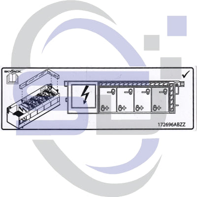 Skyjack Single Decal 172696_ABZZ - Safety Decals Ltd