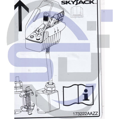 Skyjack Single Decal 173222_AAZZ - Safety Decals Ltd