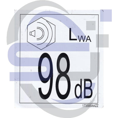 Skyjack Single Decal 173585_AAZZ - Safety Decals Ltd