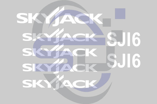 Skyjack Sj16 Cosmetic Decal Kit
