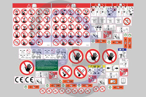 Safety Decals for Plant Machinery & Access Platforms | Safety Decals
