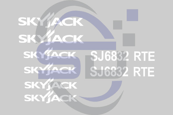 Skyjack Sj6832Rte Cosmetic Decal Kit Sticker Sj6832Rt