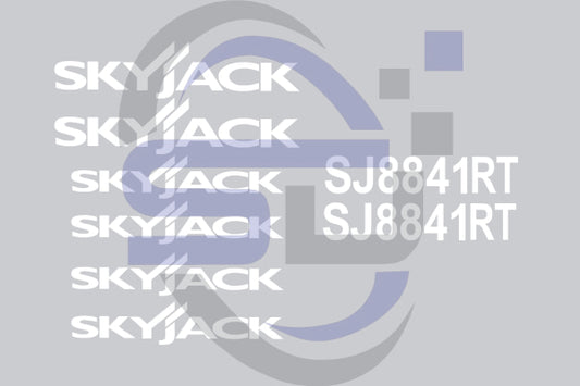 Skyjack Sj8841Rt Cosmetic Decal Kit Sticker