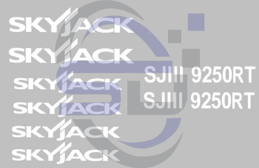 Skyjack Sj9250Rt Cosmetic Decal Kit Sticker Sj8841Rt