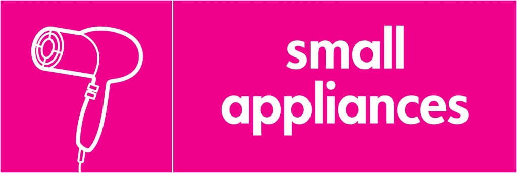 small appliances - Safety Decals Ltd