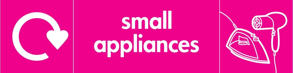 small appliances - Safety Decals Ltd