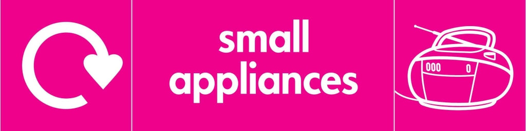 small appliances - Safety Decals Ltd