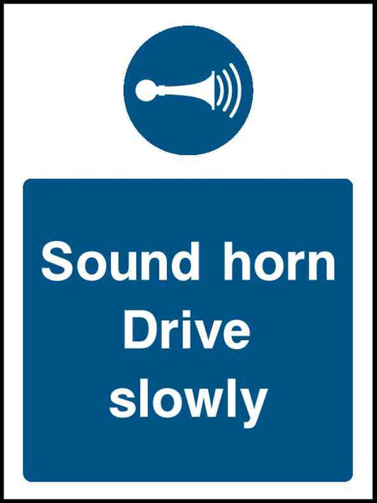 Sound Horn Drive Slowly Portrait