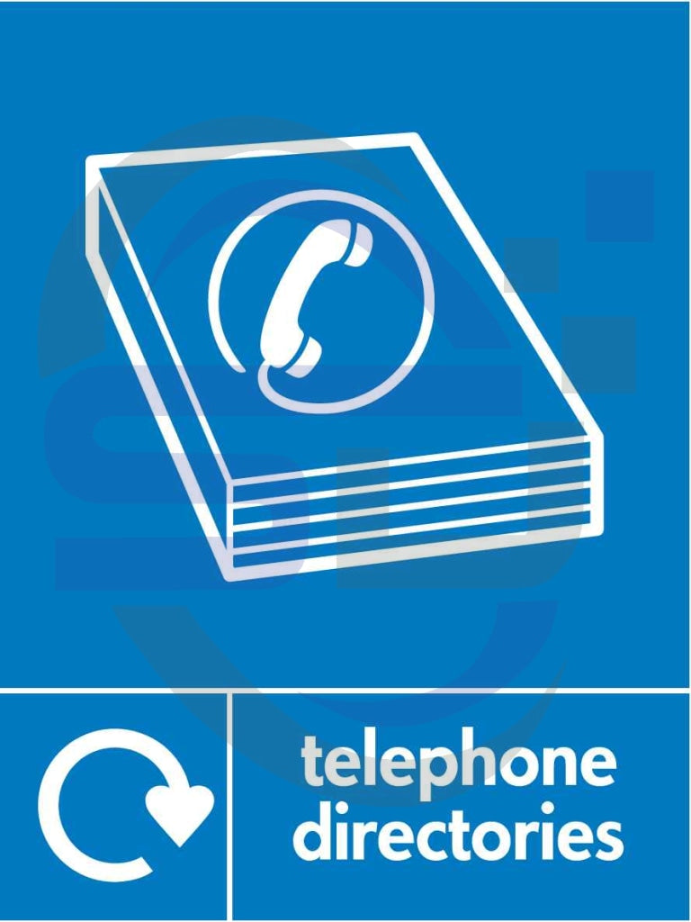 telephone directories - Safety Decals Ltd