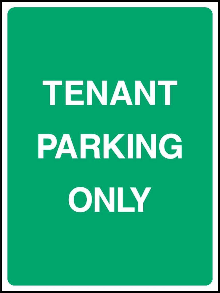 Tenant Parking Only